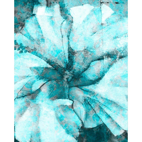 Immersed II White Modern Wood Framed Art Print by Ilosky, Pam