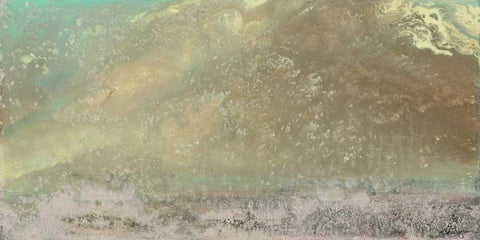 Converging Winds I Black Ornate Wood Framed Art Print with Double Matting by Roll, Dlynn