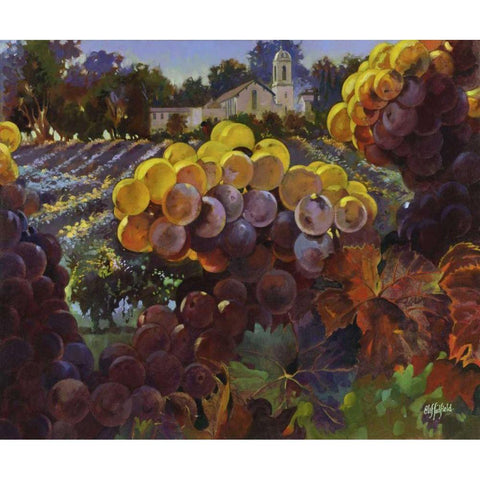 Fall Preview Black Modern Wood Framed Art Print with Double Matting by Hadfield, Clif