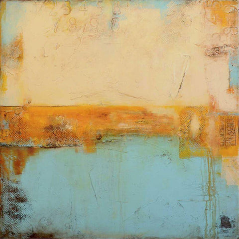 Bay of Noons White Modern Wood Framed Art Print with Double Matting by Ashley, Erin