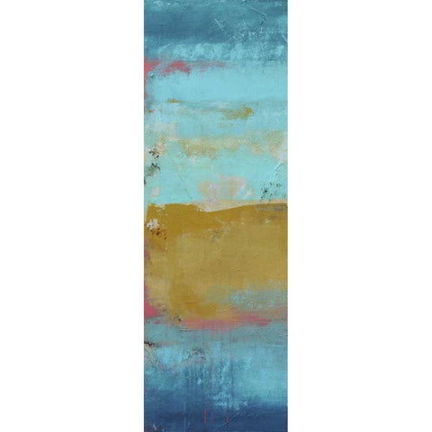 Riviera Bay I Black Modern Wood Framed Art Print with Double Matting by Ashley, Erin