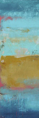 Riviera Bay I White Modern Wood Framed Art Print with Double Matting by Ashley, Erin