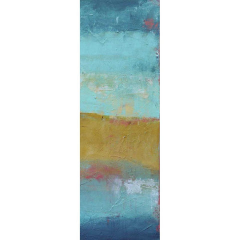 Riviera Bay II Black Modern Wood Framed Art Print by Ashley, Erin