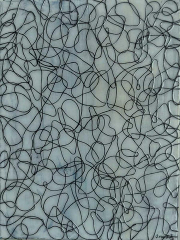 Tales of a Tailor II Black Ornate Wood Framed Art Print with Double Matting by Avondet, Natalie