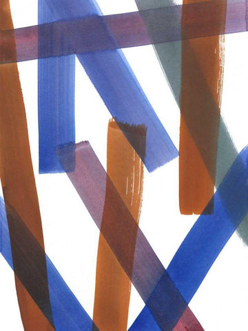 Over Pass III Black Ornate Wood Framed Art Print with Double Matting by Fuchs, Jodi