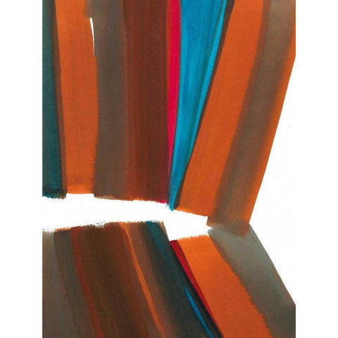 Over Pass V Black Modern Wood Framed Art Print with Double Matting by Fuchs, Jodi