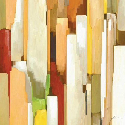 Monument I White Modern Wood Framed Art Print by Burghardt, James