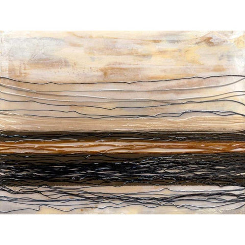 Powder Springs II Black Modern Wood Framed Art Print by Avondet, Natalie