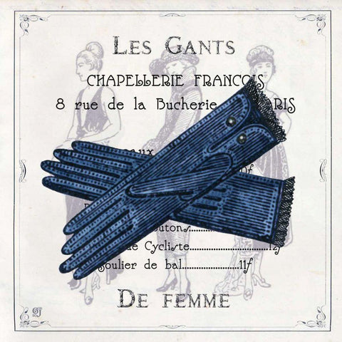 Haute Couture IV Black Modern Wood Framed Art Print with Double Matting by Joyner, Ginny