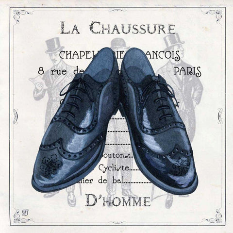 Haute Couture VIII Black Ornate Wood Framed Art Print with Double Matting by Joyner, Ginny