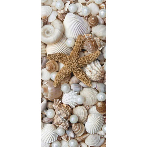 Shell Menagerie II White Modern Wood Framed Art Print by Perry, Rachel