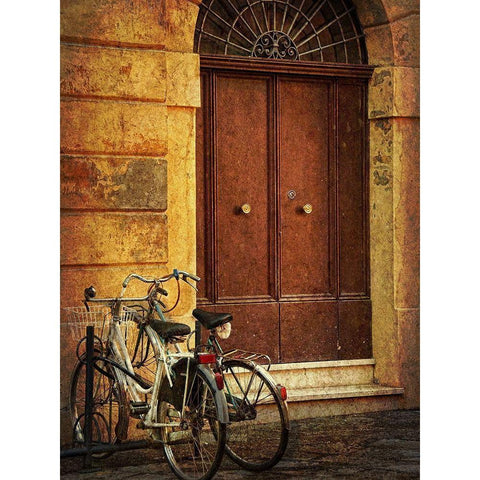 Venice Snapshots II Black Modern Wood Framed Art Print by Head, Danny