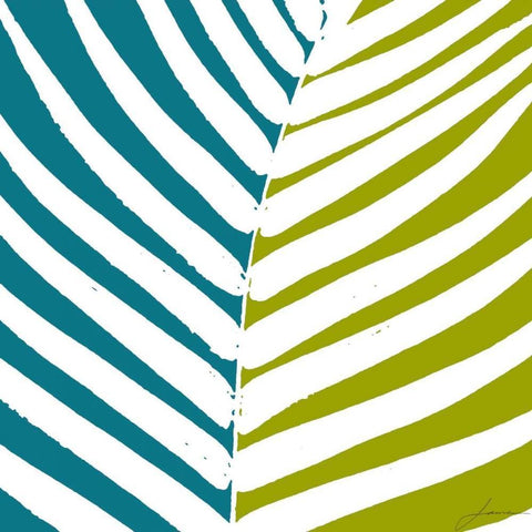 Duo Stem II Black Ornate Wood Framed Art Print with Double Matting by Burghardt, James