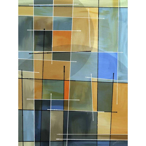 Counter Balance II Gold Ornate Wood Framed Art Print with Double Matting by Burghardt, James