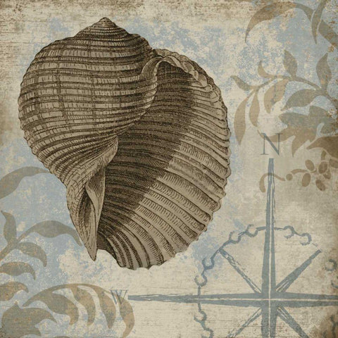 Coastal Cottage III Black Modern Wood Framed Art Print by Beth Anne Creative