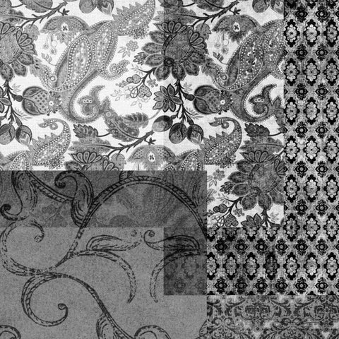 Odyssey I Gold Ornate Wood Framed Art Print with Double Matting by Higby, Jason