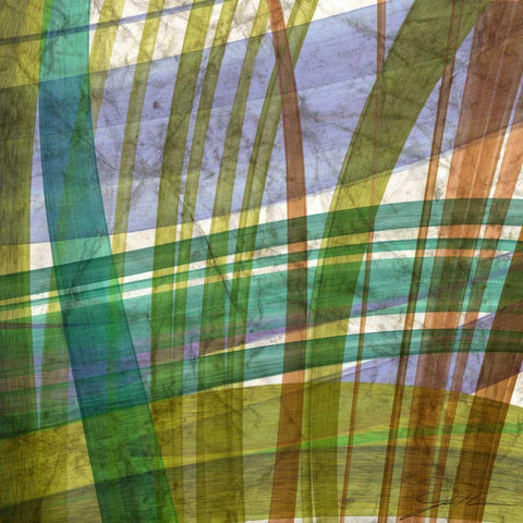 Paintstroke Tile II White Modern Wood Framed Art Print by Higby, Jason