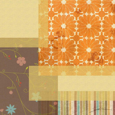 Marmalade IV White Modern Wood Framed Art Print by Higby, Jason