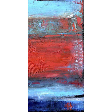 Road House Blues II Black Modern Wood Framed Art Print by Ashley, Erin