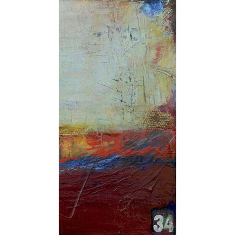 Backstage 34 II Black Modern Wood Framed Art Print with Double Matting by Ashley, Erin