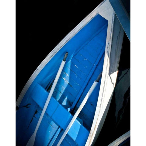 Wooden Rowboats XVI Gold Ornate Wood Framed Art Print with Double Matting by Perry, Rachel