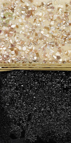 Fine and Mellow I Black Ornate Wood Framed Art Print with Double Matting by Avondet, Natalie