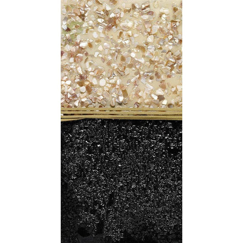 Fine and Mellow I Black Modern Wood Framed Art Print with Double Matting by Avondet, Natalie