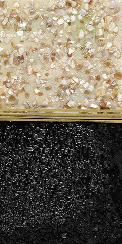 Fine and Mellow II Black Ornate Wood Framed Art Print with Double Matting by Avondet, Natalie