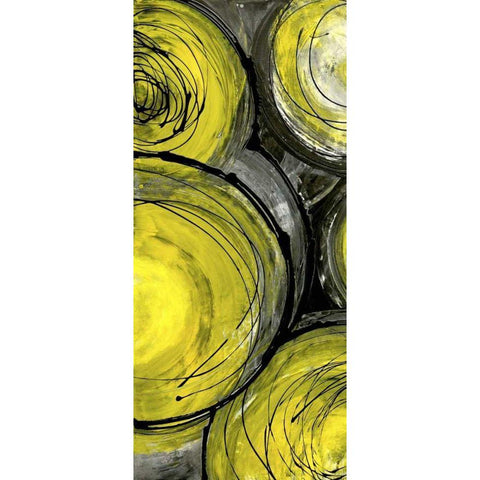 Rush Hour Taxi I Black Modern Wood Framed Art Print by Ashley, Erin