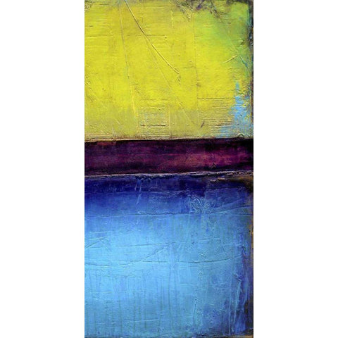 Montego Bay II Black Modern Wood Framed Art Print with Double Matting by Ashley, Erin