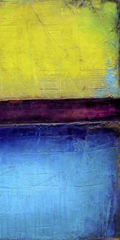 Montego Bay II White Modern Wood Framed Art Print with Double Matting by Ashley, Erin