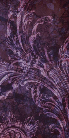 Grape Tart II Black Ornate Wood Framed Art Print with Double Matting by Fagalde, Jarman