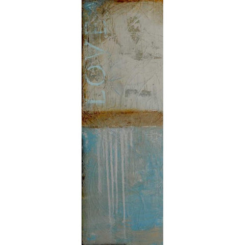 Softly Spoken I (2-Up) Black Modern Wood Framed Art Print with Double Matting by Ashley, Erin