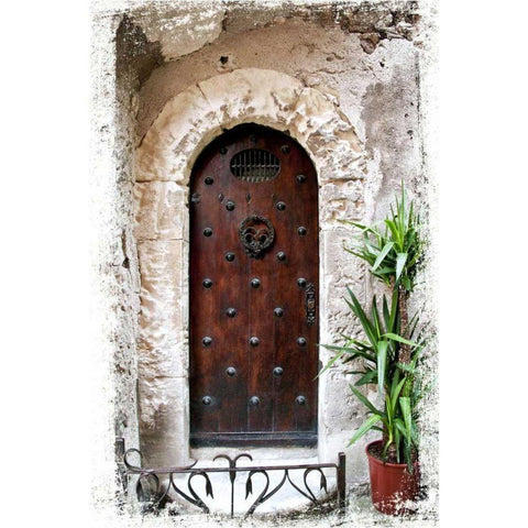 Doors of Europe III Black Modern Wood Framed Art Print by Perry, Rachel