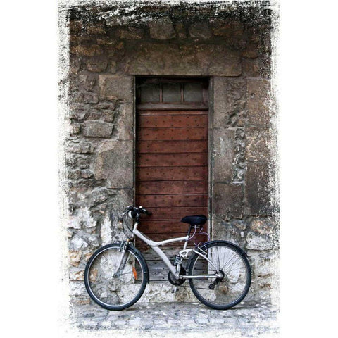 Doors of Europe VI Gold Ornate Wood Framed Art Print with Double Matting by Perry, Rachel