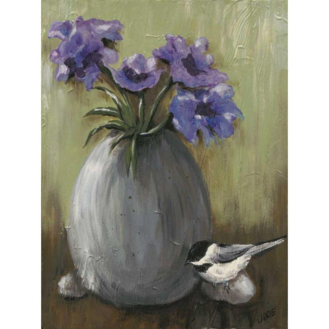 Late Spring I Black Modern Wood Framed Art Print with Double Matting by Reynolds, Jade