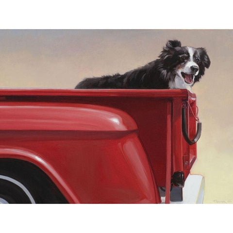 Custom Classic (ST) White Modern Wood Framed Art Print by Chapman, Julie T.