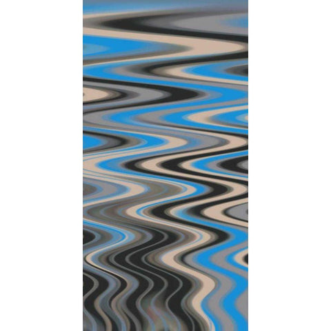 River Runs Deep II Black Modern Wood Framed Art Print by Mountain, Ricki