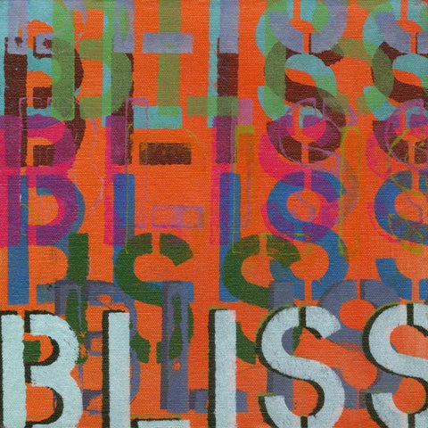 Bliss Black Modern Wood Framed Art Print by Fuchs, Jodi