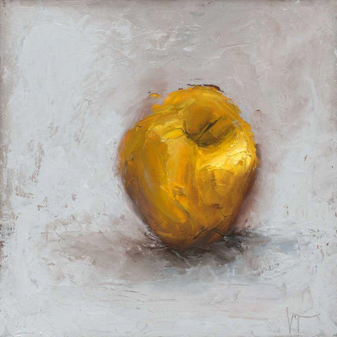 Painted Fruit III White Modern Wood Framed Art Print by Nichols, Liz