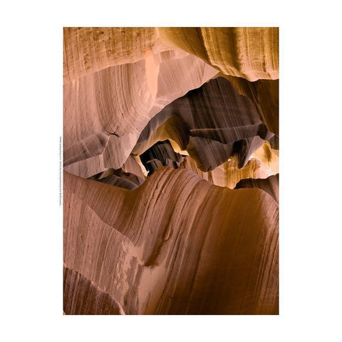 Antelope Canyon I Black Modern Wood Framed Art Print by Chester, Colby