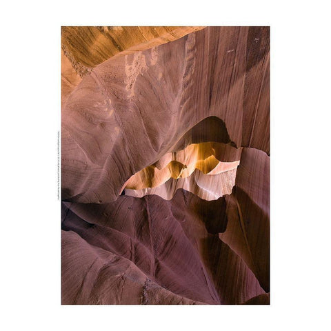 Antelope Canyon IV Black Modern Wood Framed Art Print by Chester, Colby