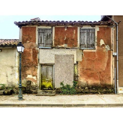 Lupiac House I White Modern Wood Framed Art Print by Chester, Colby