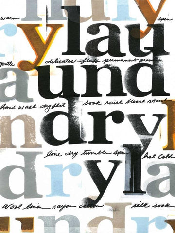 Laundry Lines IV White Modern Wood Framed Art Print with Double Matting by Velasquez, Deborah