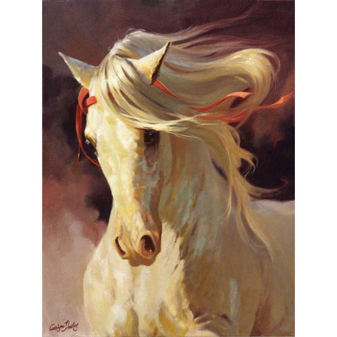 Blanco Black Modern Wood Framed Art Print with Double Matting by Hawley, Carolyne