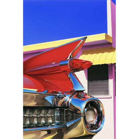 59 Cadillac El Dorado Black Modern Wood Framed Art Print with Double Matting by Reynolds, Graham