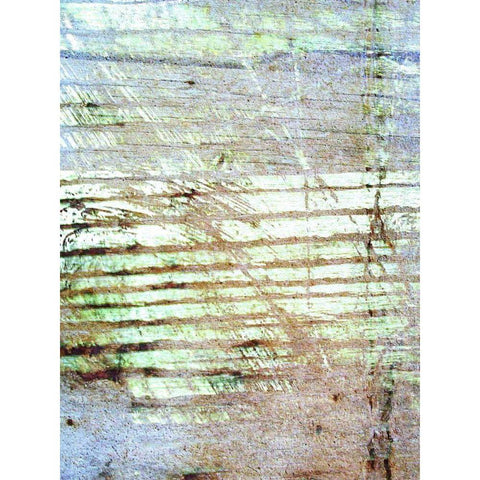 Beach Reflections II Black Modern Wood Framed Art Print by Harrington, Danielle