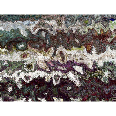 Dimension I Gold Ornate Wood Framed Art Print with Double Matting by Harrington, Danielle