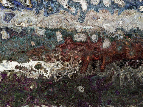 Dimension II Black Ornate Wood Framed Art Print with Double Matting by Harrington, Danielle