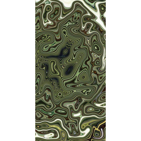 Rock Formations I White Modern Wood Framed Art Print by Harrington, Danielle